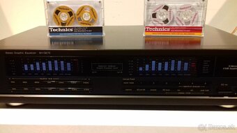 Graficky 2x7 pasmovy equalizer TECHNICS SH-GE70, JAPAN, AE11 - 4