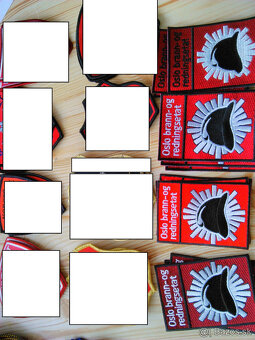 našivky Norska a USA - 4