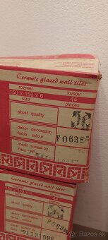 Keramické obkladačky 150 x 150 x 6 mm - 4