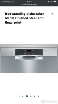 Predám umývačku Bosch - 4