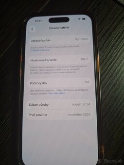 Predám Apple I PHONE 15 - 4