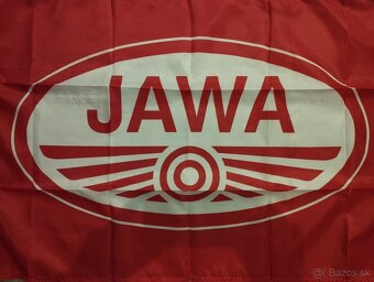 Jawa retro vlajka 2 druhy - 4