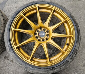 Predam sadu elektronov 5x100 5x114.3 r18 XXR 8,75J - 4