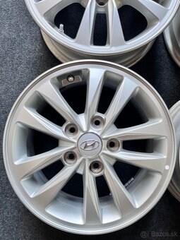5x114,3 R15 Originál alu Hyundai i30 + senzory tlaku - 4