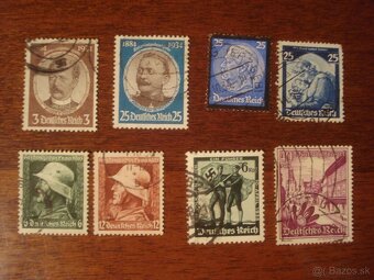 Rôzne známky Deutsches Reich - 4