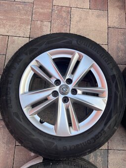 Orig. hliníkové disky Opel R17, 5x108 - 4