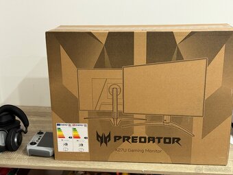 OLED monitor Predator 27", 240Hz pri 1440p a 0,01ms - 4