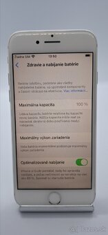 Predám telefón IPHONE 8 bielej garby 64 Gb bateria 100% - 4
