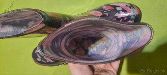 Kvetinové gumáky veľ. 40 - 4