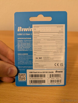 USB klúč Biwin UD150 256GB - 4
