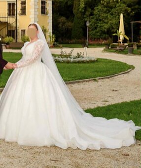 Predám svadobné šaty - 4