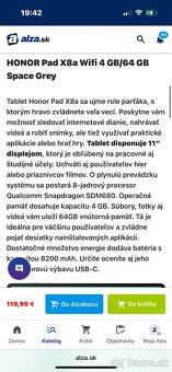 Tablet Honor pad x8a - 4