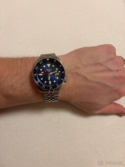 SEIKO 5 Sport Automatic GMT modré. - 4