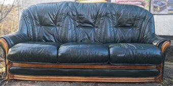 Kožená sedacia súprava(trojsedačka) - 4