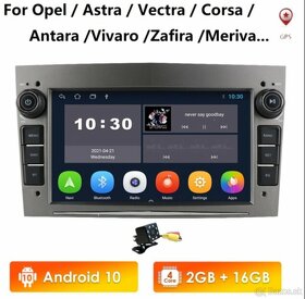 2GB Android 2din autoradio OPEL VECTRA, CORSA, ASTRA, ZAFIRA - 4
