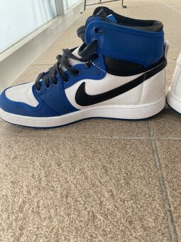 Jordan 1 Retro AJKO Storm Blue/Black-White - 4