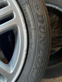 Volvo kolesa 16" + 4 ks gumy Dunlop Sport BlueResponse - 4
