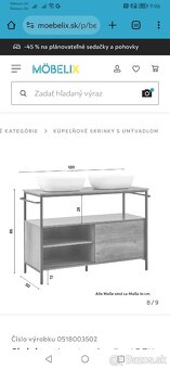 Kúpeľňová skrinka - 4