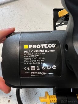 Okružná píla PROTECO 1200W 160mm - 4