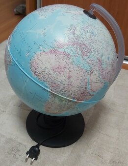 Svietiaci glóbus 30cm - 4