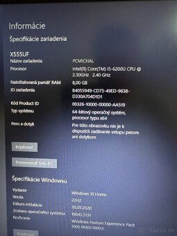 Notebook Asus X555UF - 4
