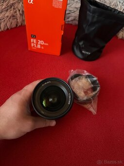Sony G FE 20mm F1.8 (AKO NOVÝ, komplet) - 4