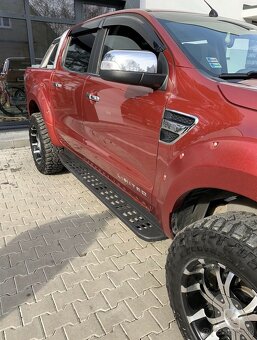 Bocna naslapy pre Ford Ranger styl Raptor - 4