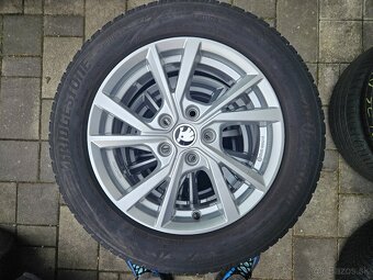 kolesá originál škoda 16" disky Borbet 5x112 6,5J x16 ET4 - 4
