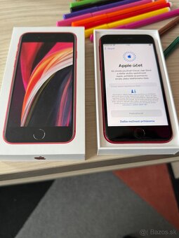 Iphone SE 3. Gen product red - červený - 4