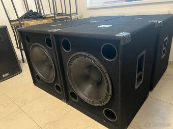 18" Subwoofer Hadex 1300W 650W RMS 8ohm vybavené Kolies - 4