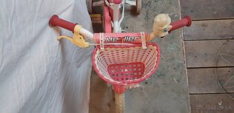 Predám detský bicykel Mexller Sisi velkost 12" - 4