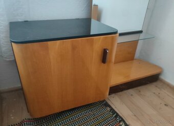 Retro spálňa : manž.posteľ + nočné stolíky - 4