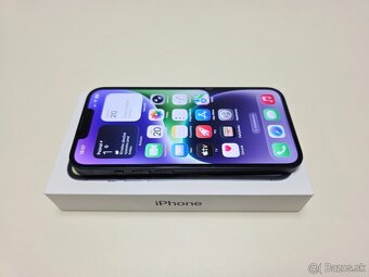 Apple iPhone 14 128gb MIDNIGHT,BATERKA 100% TOP STAV - 4