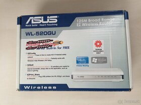 WiFi router ASUS WL-520GU printserver - 4