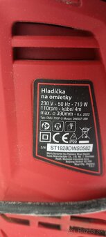 Elektrická hladička na omietky worcraft - 4