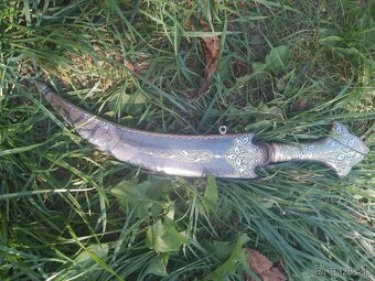 PERZSKA DÝKA DAMSCUS STRIEBRO - 4