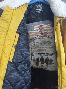 Zimná bomber bunda Top GUN - 4