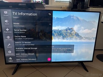 Predám TV LG 50UN70003LA – 50" 4K UHD Smart TV (ako nová) - 4
