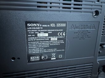 Televízor SONY+ovládač - 4