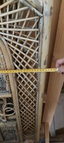 paraván retro ratan, 3ks - 4