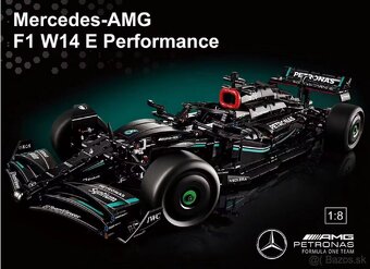 stavebnice F1 Mercedes W 14 E - 4