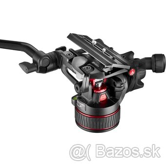 Manfrotto Nitrotech 608 hlava a Alu Twin MS statív - 4