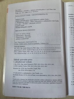 Trestné právo procesné, Základy správneho práva - 4