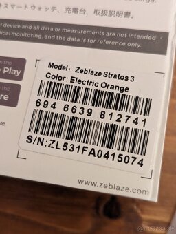 Inteligentné smart hodinky Zeblaze Stratos 3 - 4