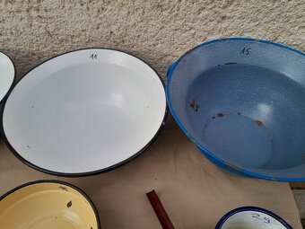 Smaltované  riady chalupárske dekorácie . - 4