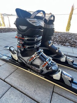 Lyže Blizzard, palice + Lyžiarky Technica - 4