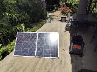 Fotovoltaický panel - Prenosný solárny panel v kufríku - 4
