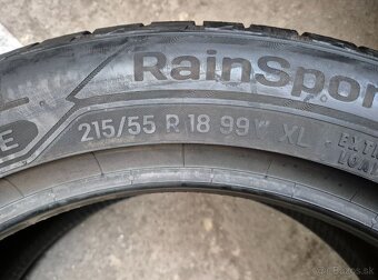 215/55 r18 letné 2 ks UNIROYAL - nejazdené - 4