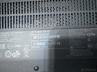 HP ProBook 650 G2 s bateriou - 4