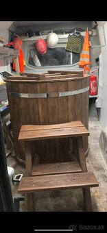 Sudova sauna 2,5m + ochladzovací súd - 4